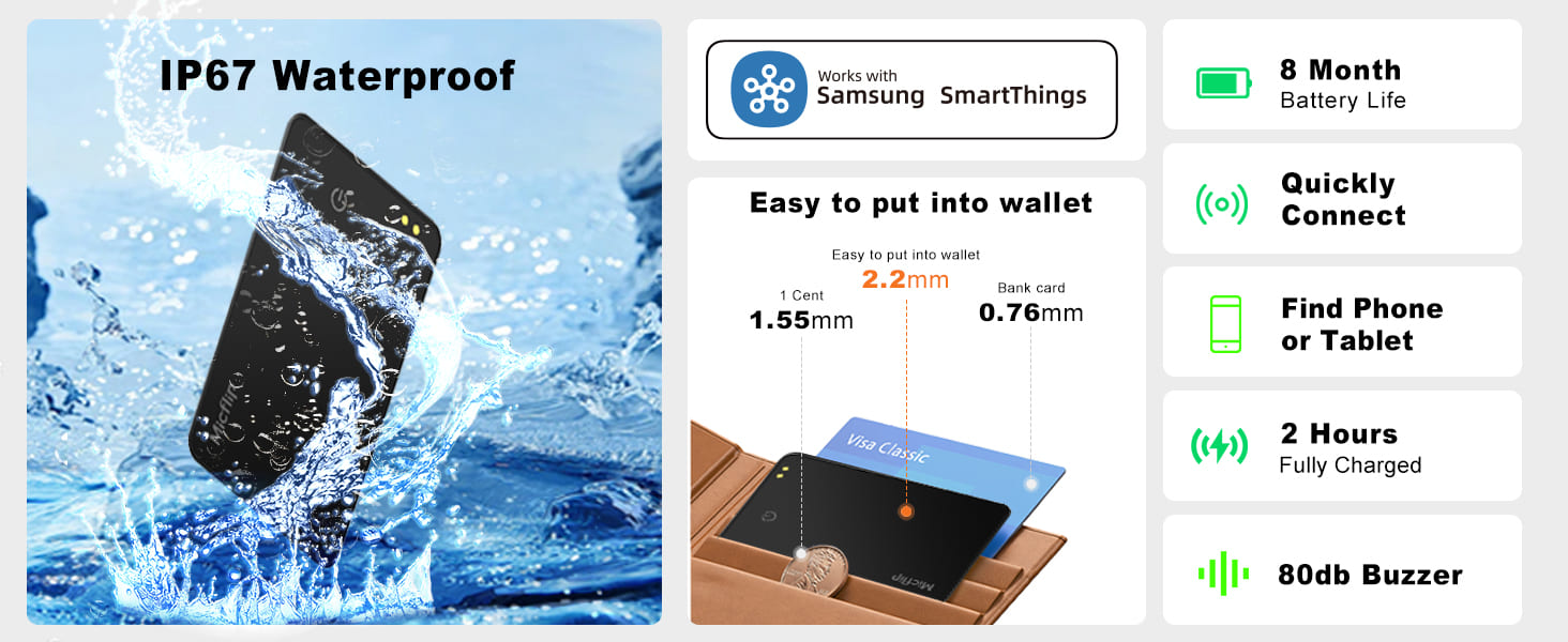 Smart Card Wallet Tracker (Samsung Only)