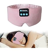 Soft Sleep Eye Mask Bluetooth Headband Wireless Headphones, SYPVRY Adjustable Sleep Mask for Slee...