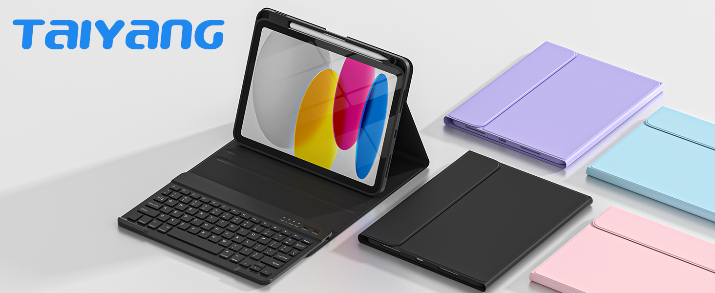 iPad 11th/10th Generation Case with Keyboard