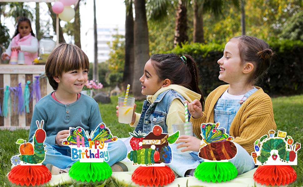 the hungry caterpillar decorations