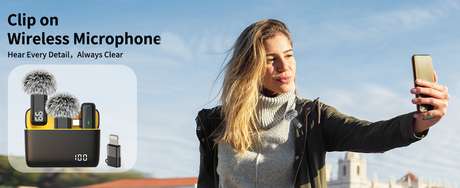 Clip on Mirophone for iPhone