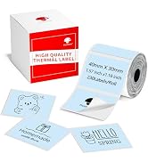 Phomemo Thermal Labels for M110/M120/M220/M150/M250/M221 Label Maker, Self-Adhesive Thermal Label...