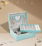 2 layers jewelry box for women