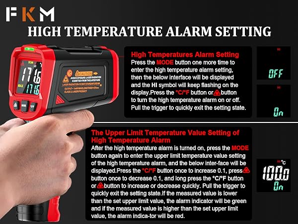 infrared thermometer temperature gun