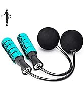 APLUGTEK Jump Rope, Weighted Ropeless Skipping Rope for Fitness, Tangle-Free Rapid Speed Cordless...