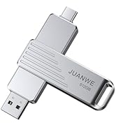 JUANWE 512GB USB C Flash Drive up to 1000MB/s USB Drive with USB C and USB A Swivel Thumb Drive U...