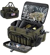 VIGEGARI Large Pistol Range Bag Shooting - Tactical Gun Range Bag Pistol Cases, Gun Bags for Hand...