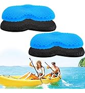 Anti Slip Kayak Seat Cushion-Thick Breathable Comfortable Waterproof-Gel U Shape Seats Pad with N...
