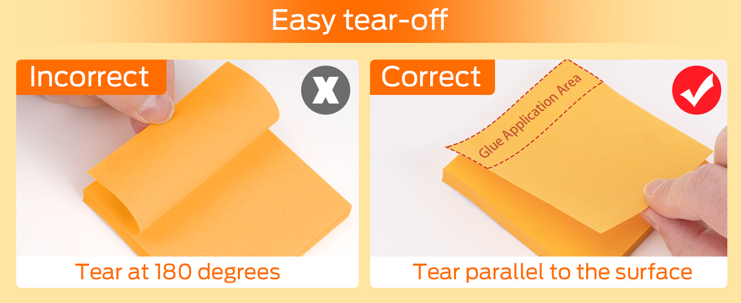 Easy tear-off