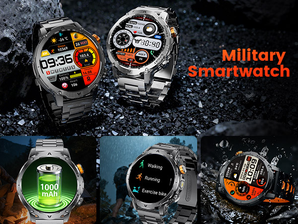 mens waterproof watches mens fitness watch mens military watch
