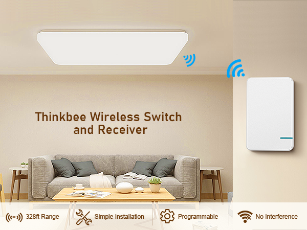 Thinkbee wireless switch and receiver