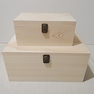 Wooden Boxes for Crafts