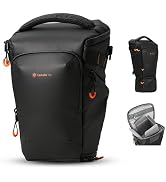 TARION Top Loader Camera Bag - Expandable for DSLR with Attached 70-200mm to 400mm Lens - Waterpr...