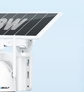 Solar panel or rooftop mounting system installed on residential roof peak against clear sky background, showing white metal frame and dark panel surface.