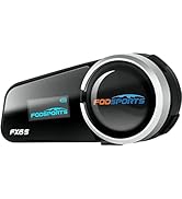 Fodsports FX6S Motorcycle Helmet Bluetooth, 1000m Motorbike Intercom Bluetooth, 6-Way Motorcycle ...