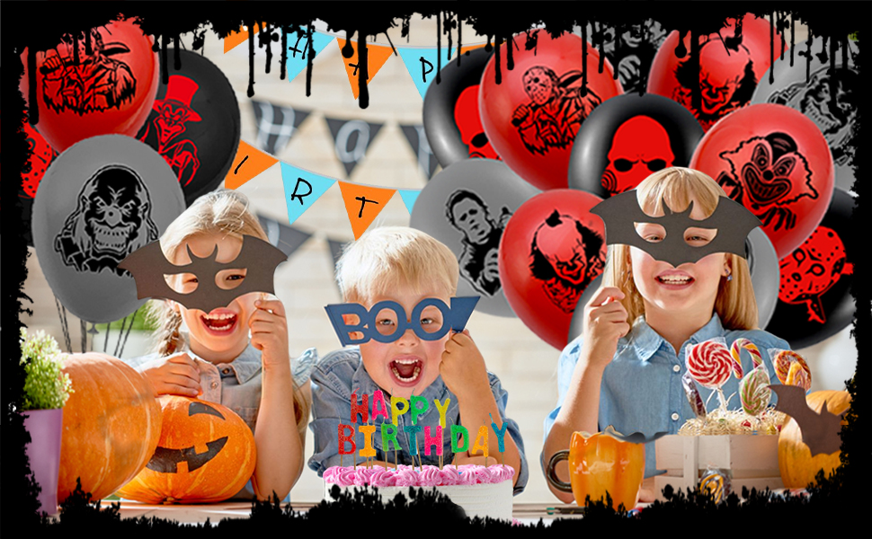 Classic Horror Movie Character Party Decorations
