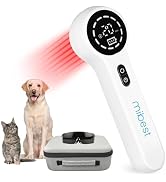 Mibest Cold Laser Therapy Device for Vet - Red Light Therapy for Dogs and Cats - Infrared Light T...
