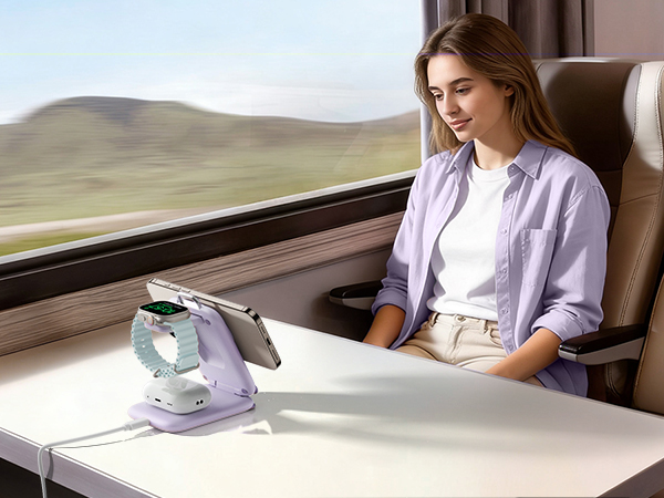 Foldable Travel Charger Stand