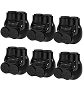 RVBOATPAT 2 Port Insulated Connector Multi Tap Connector 2-14 AWG Aluminum to Copper Wire Connect...