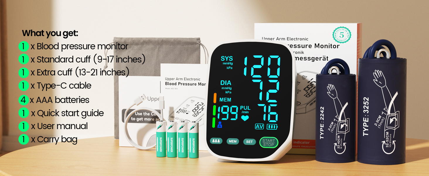 arm blood pressure monitor