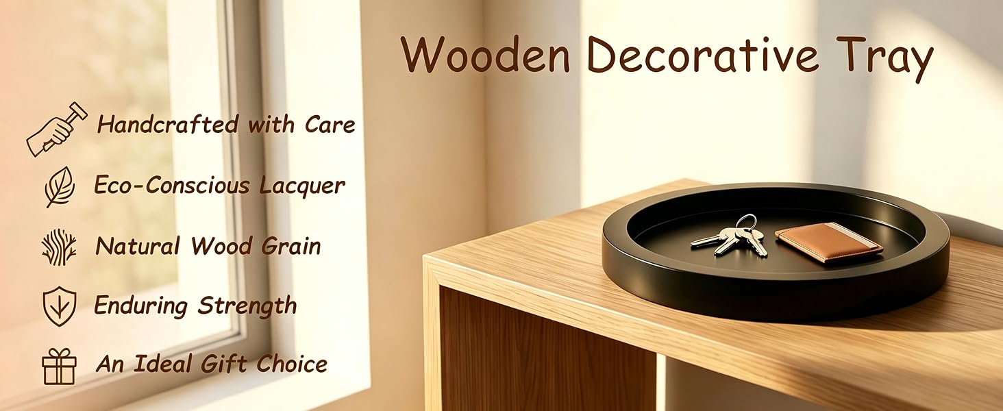 Wooden Decorative Tray