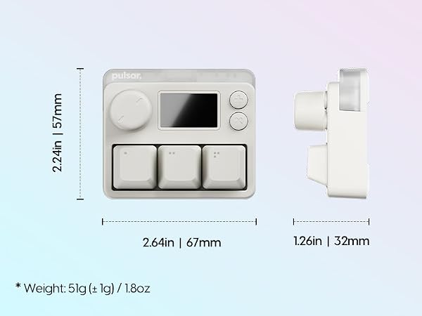 Pulsar Lab XPad Mini White