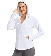 SANTINY Women's UPF 50+ UV Jacket Sun Protection Zip up Hoodie Lightweight Summer SPF Long Sleeve...