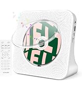 Portable CD Player for Home, ROADOM CD Players with Speakers, CD Player for Kids, Combo with Blue...