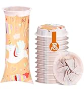 12pcs 1000ml Leakpoof Kids Vomit Bags Disposable - Portable & Sealed, Nausea Relief Throw up Barf...