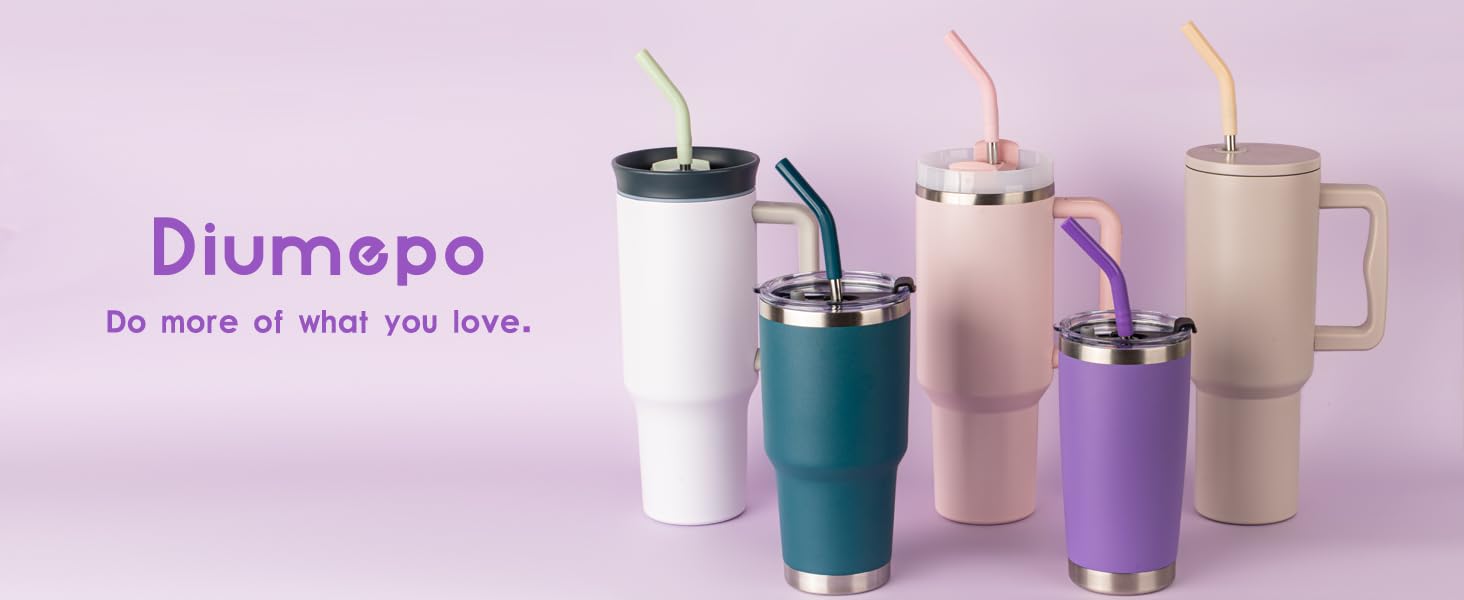 Metal Straws with Silicone Tip
