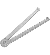 biteyued Universal Adjustable Angle Grinder Spanner Wrench | Pin Spanner Locknut Wrench for Backi...