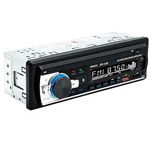 Single DIN Car Stereo Receiver