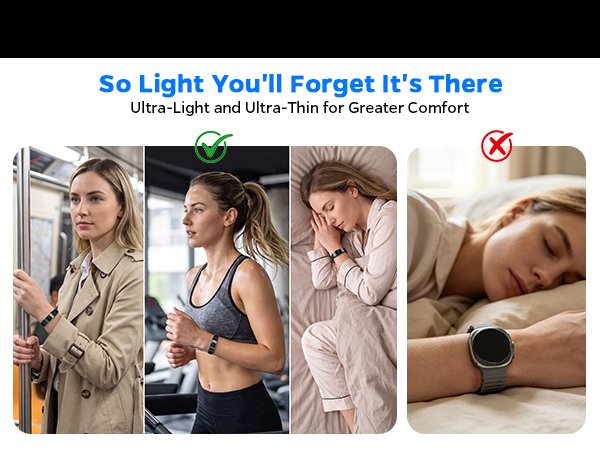 Smart Bracelet for Women Men, Fitness Trackers Bracelet, Sleep Tracker Health Bracelet,Smart Band
