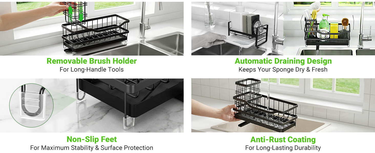 sponge sink holder