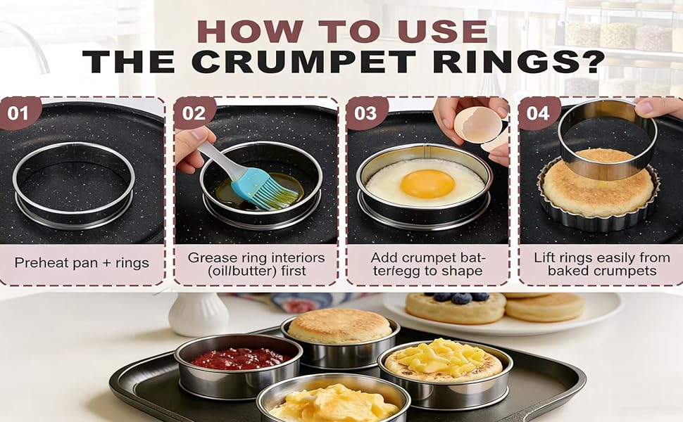 crumpet cake ring