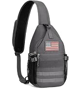 HALOVIE Crossbody Sling Bag Anti Theft Crossbody Backpack RFID Sling Backpack Lightweight Travel ...
