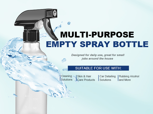 multi-purpose empty spray bottle