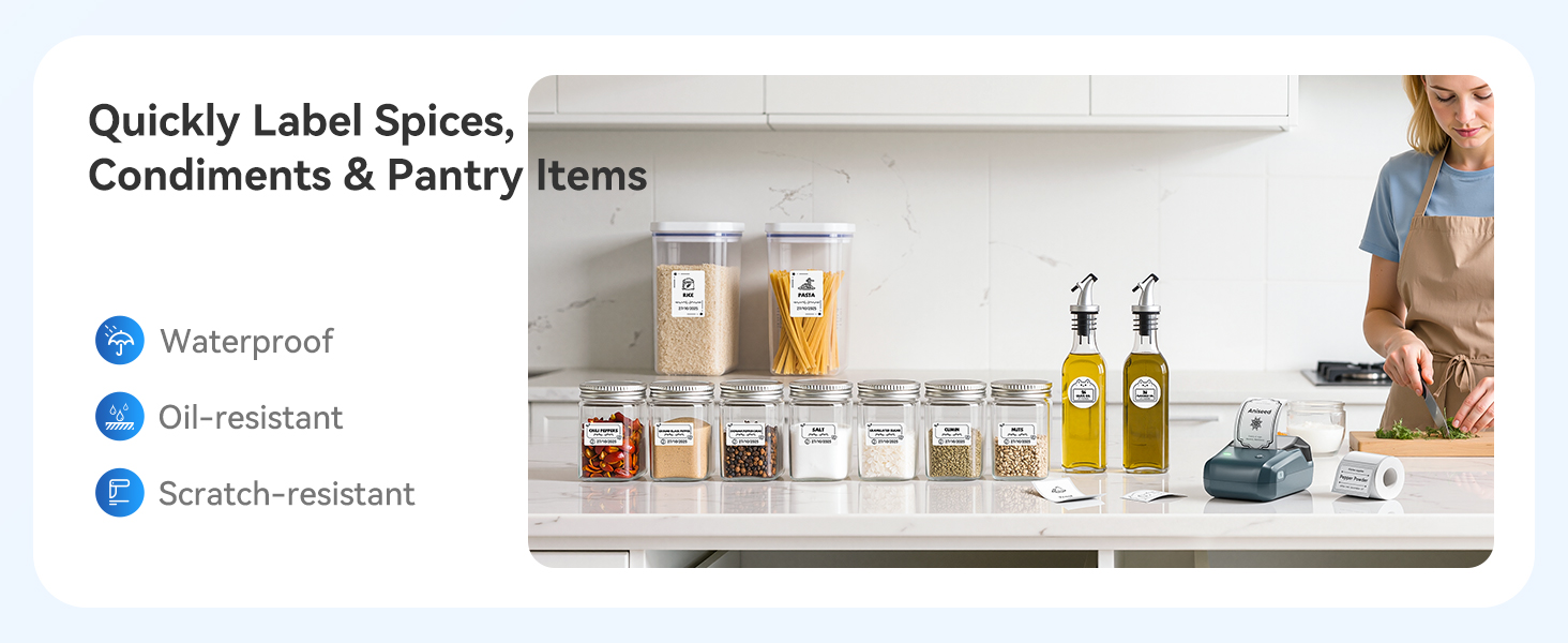 Various Labels for Home/Business/Office/School