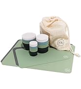The Silicone Kitchen Starter Set Gift Bundle, 24 Regular, 12 Jumbo, 24 Mini Baking Cups, 2 Half-S...