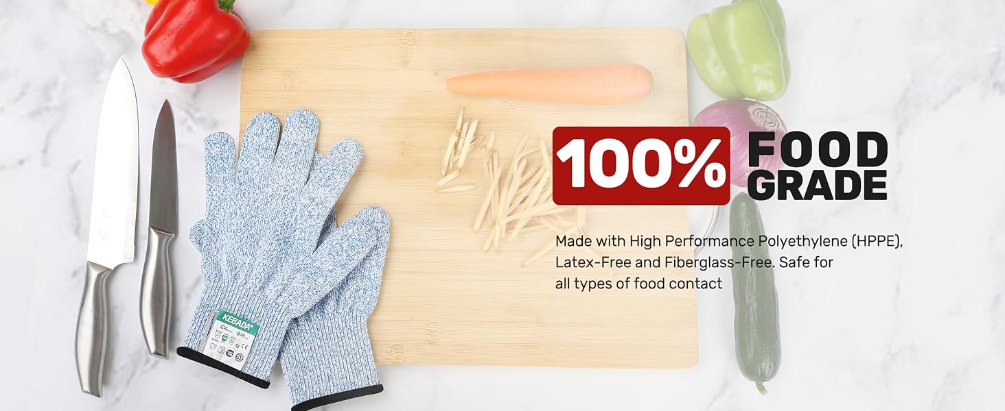food grade cut resistant gloves