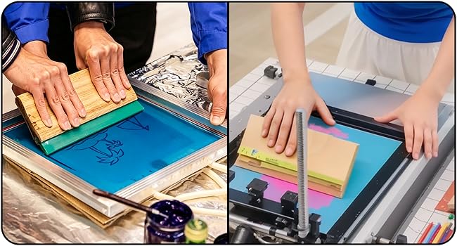 Support screen printing