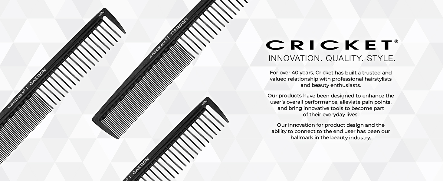 Cricket Innovation Quality Style for over 40 years