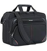 KROSER Laptop Bag 17.3 Inch Premium Laptop Briefcase, Expandable Water Repellent Laptop Shoulder ...