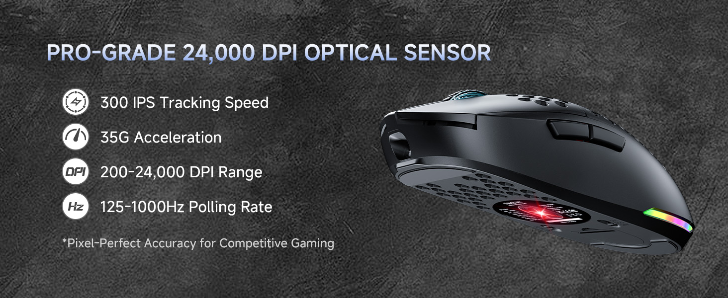 wireless gaming mouse