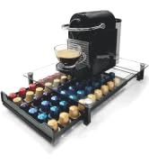 RECAPS Coffee Pod Holder Storage Pod Drawer Compatible with Nespresso OriginalLine Coffee Pods Ki...