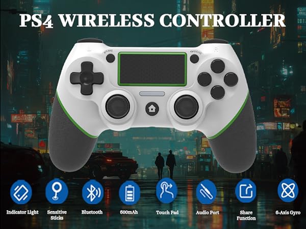 White, ps4 controller,playstation 4 controller, ps4 controller dualshock 4, dualshock 4,control ps4