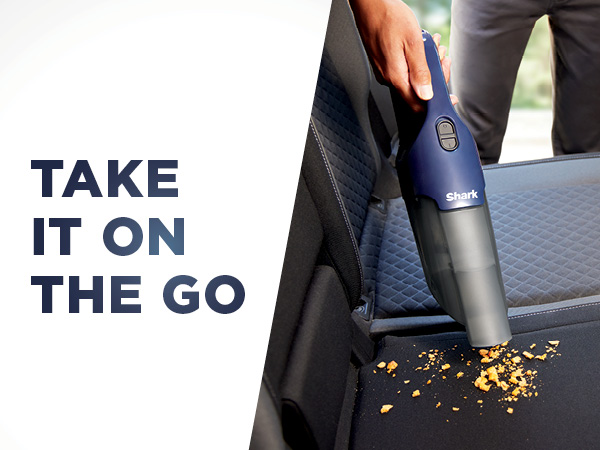 On the go USB charging XL dust cup