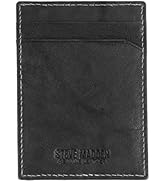 Steve Madden Men's Front Pocket Wallet with Money Clip