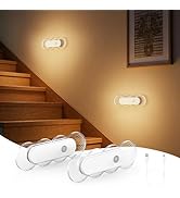 Kitloo Rechargeable Motion Sensor Night Light, Battery Operated LED Night Light for Kids, Nursery...