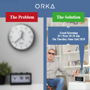 pill alarm reminer, pill reminder alarm, talking clock for the blind, dementia talking clock